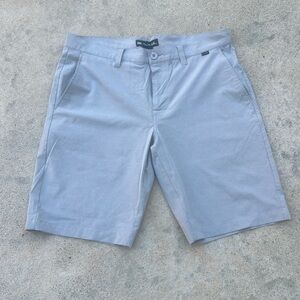 Travis Mathew Men's Tan Golf Shorts Size 34